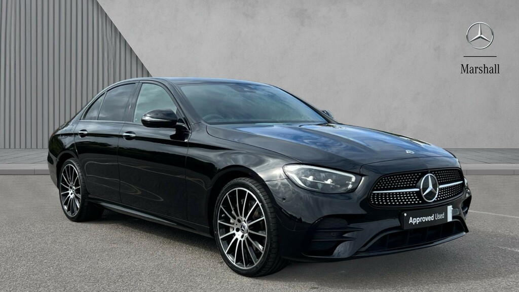 Mercedes-Benz E Class E Class E400d 4Matic Amg Line Night Ed Prem 9 Black