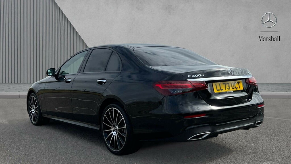 Mercedes-Benz E Class E Class E400d 4Matic Amg Line Night Ed Prem 9 Black #2