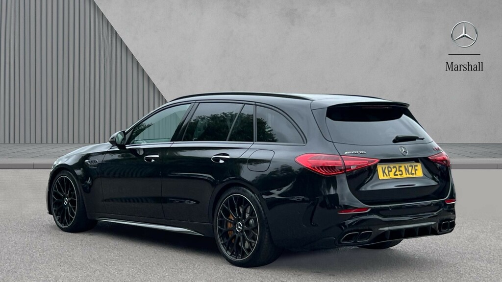 Mercedes-Benz C Class C Class C63 S E 4Matic Carbon Edition Mct KP25NZF Black #2