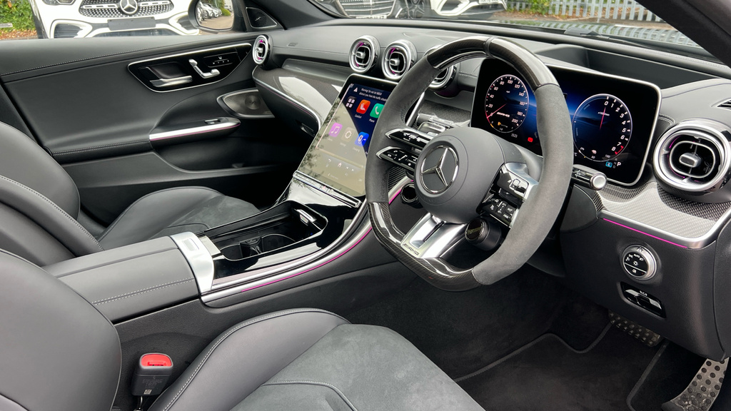 Mercedes-Benz C Class C Class C63 S E 4Matic Carbon Edition Mct KP25NZF Black #3