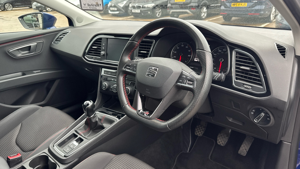 Seat Leon Leon 1.4 Tsi 125 Fr Technology Blue #6