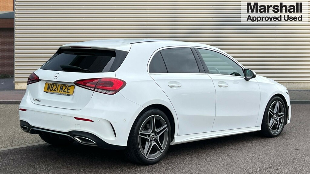 Mercedes-Benz A Class A Class A200d Amg Line Premium WB21MZE White #3