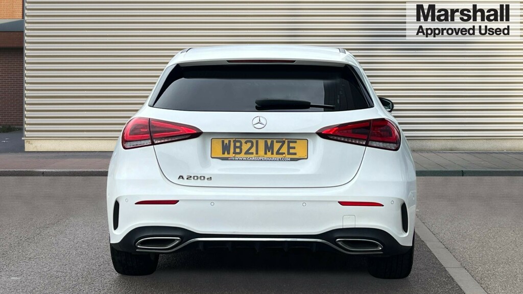 Mercedes-Benz A Class A Class A200d Amg Line Premium WB21MZE White #4