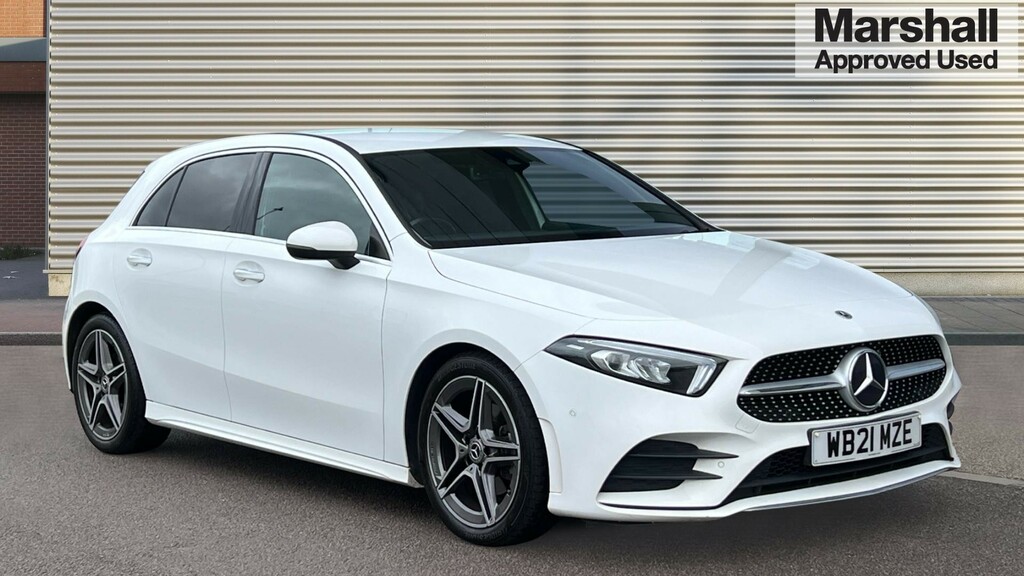 Mercedes-Benz A Class A Class A200d Amg Line Premium White