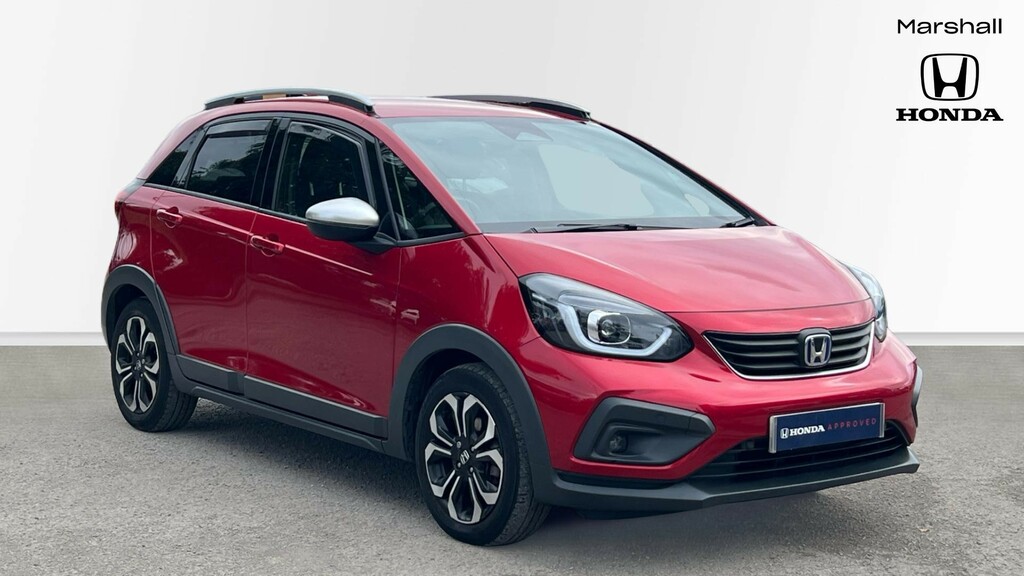 Honda Jazz Jazz 1.5 I-mmd Hybrid Crosstar Ex Ecvt Red