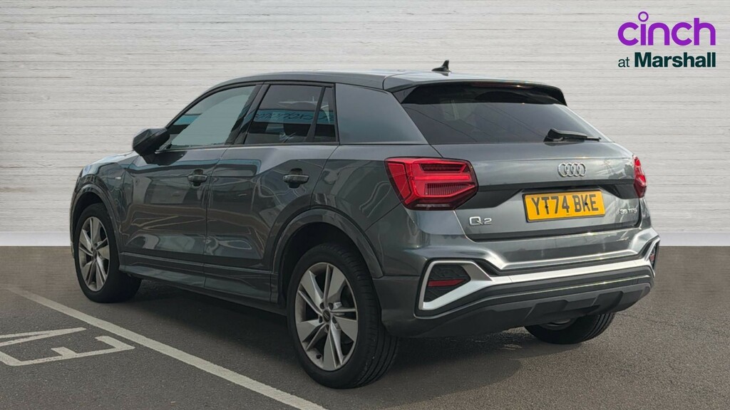 Audi Q2 Q2 35 Tfsi S Line S Tronic Tech Pro YT74BKE Grey #3