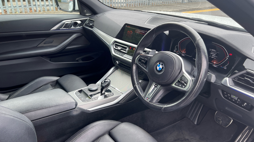 BMW 4 Series 4 Series 420D Mht M Sport Step White #6