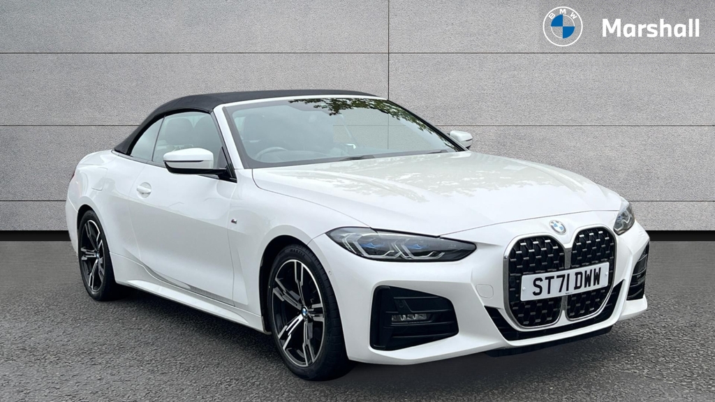BMW 4 Series 4 Series 420D Mht M Sport Step White