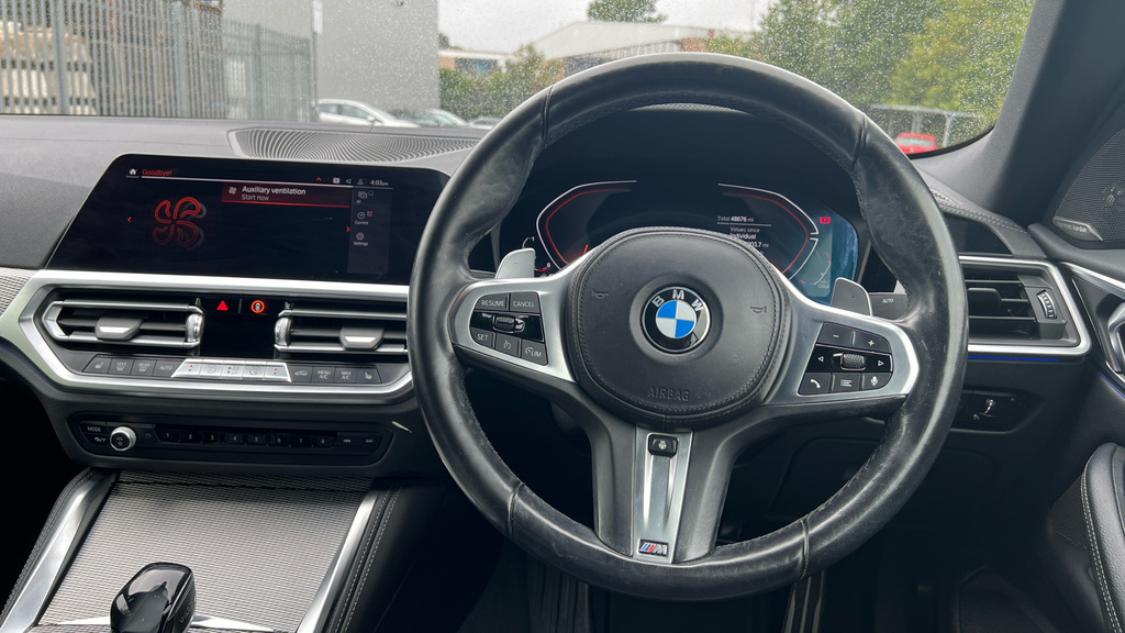 BMW 4 Series 4 Series 420D Mht M Sport Step White #5