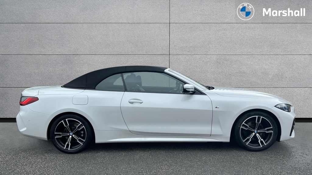 BMW 4 Series 4 Series 420D Mht M Sport Step White #3