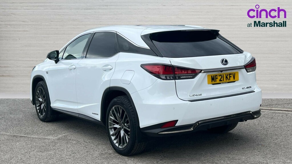 Lexus RX Rx 450H 3.5 F-sport Cvt Pan Roof White #5