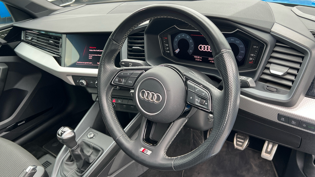 Audi A1 A1 30 Tfsi 110 S Line WH71AXS Blue #6
