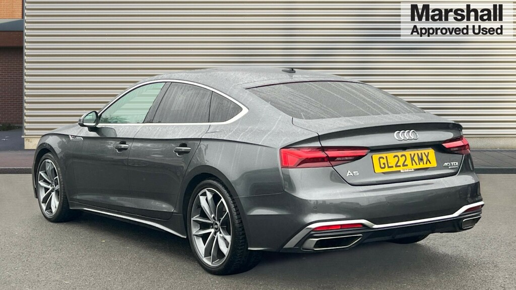 Audi A5 A5 40 Tdi 204 Quattro S Line S Tronic GL22KMX Grey #5