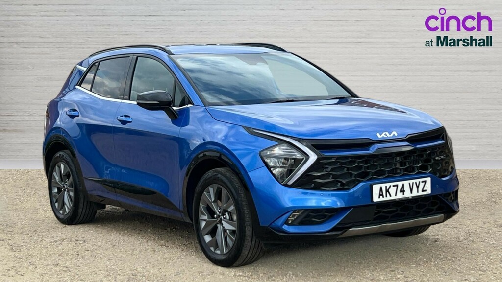 Kia Sportage Sportage 1.6T Gdi 207 Hev Gt-line Blue