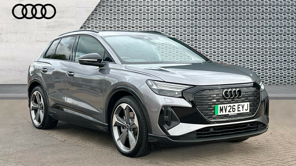 Audi Q4 E Tron Q4 210Kw 45 82Kwh Black Edition Grey
