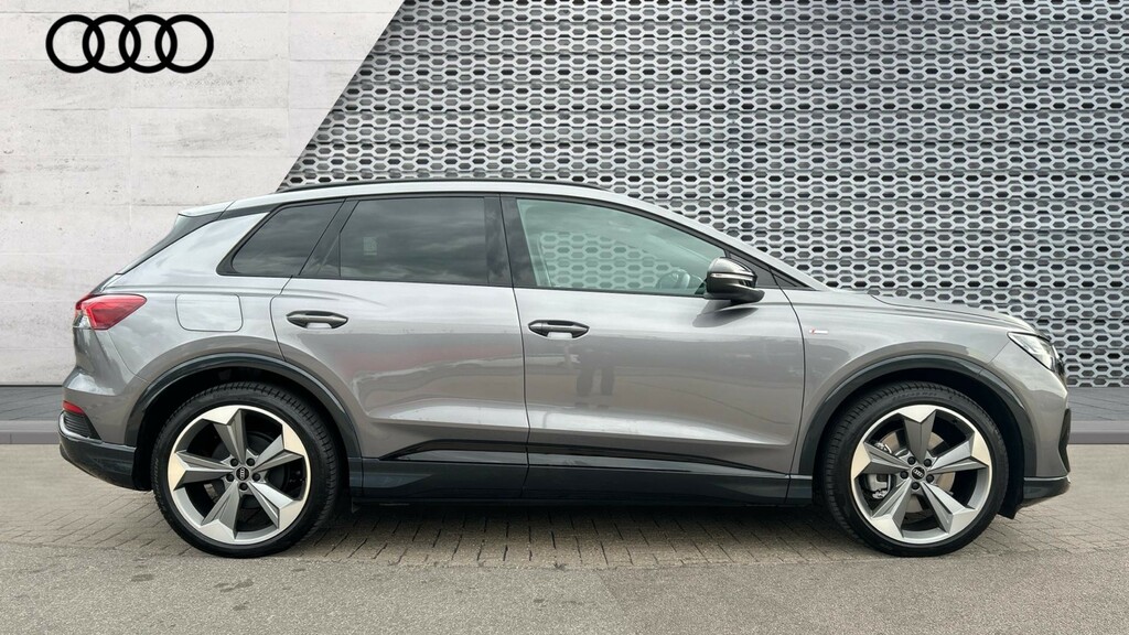 Audi Q4 E Tron Q4 210Kw 45 82Kwh Black Edition MV26EYJ Grey #4