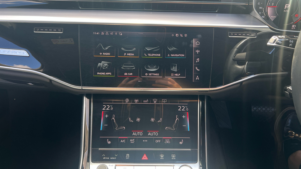 Audi A8 A8 55 Tfsi Quattro Blue #12