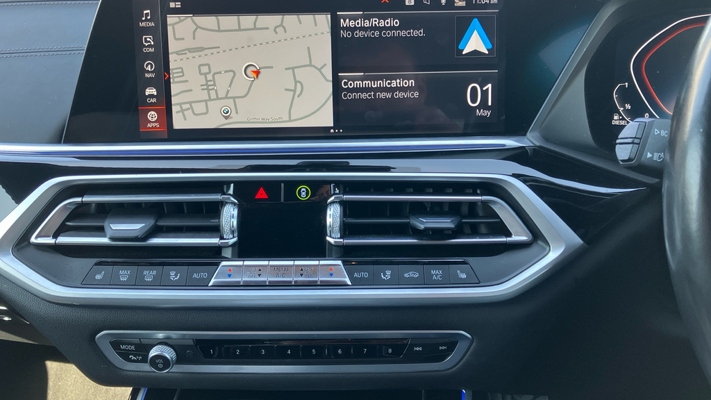 BMW X7 X7 M50d Black #8
