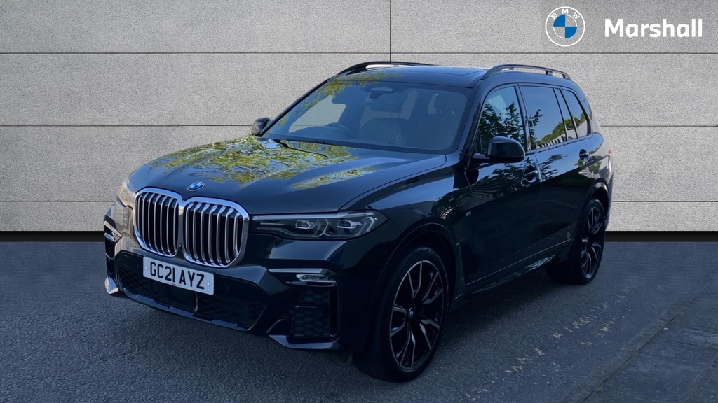 BMW X7 X7 M50d Black #23
