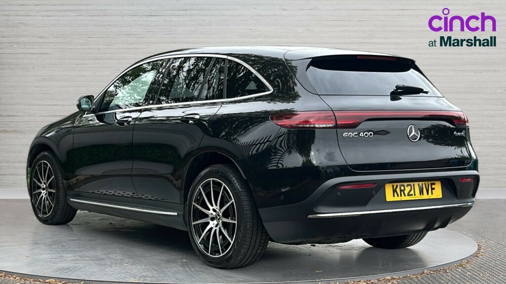 Mercedes-Benz EQC Eqc 400 300Kw Amg Line 80Kwh Black #5
