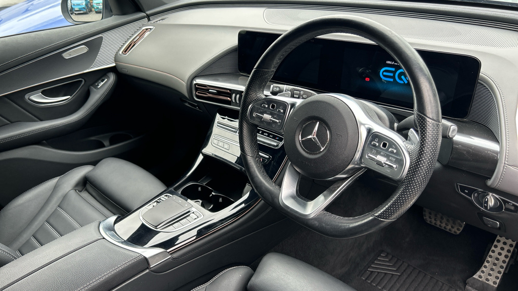 Mercedes-Benz EQC Suv Blue #9