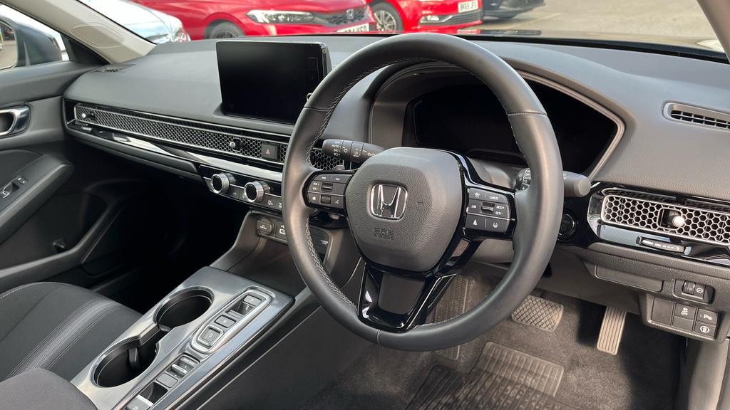 Honda Civic 2.0 Ehev Elegance Cvt White #14