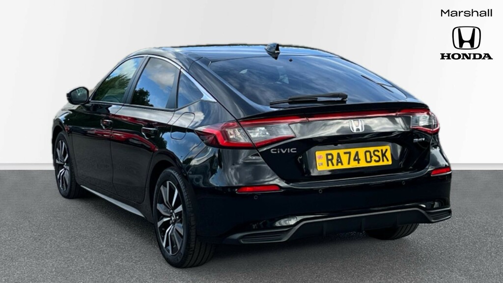 Honda Civic Honda Civic Hatchback 2.0 Ehev Elegance Cvt Black #3