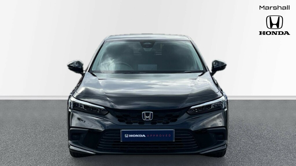 Honda Civic Honda Civic Hatchback 2.0 Ehev Elegance Cvt Black #6