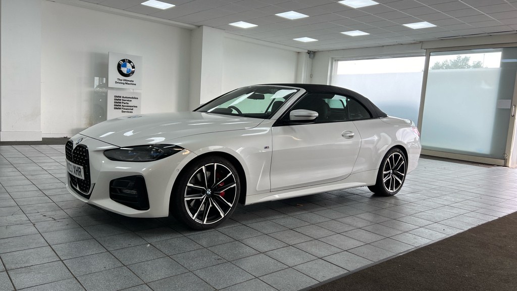 BMW 4 Series M440d Blue #43