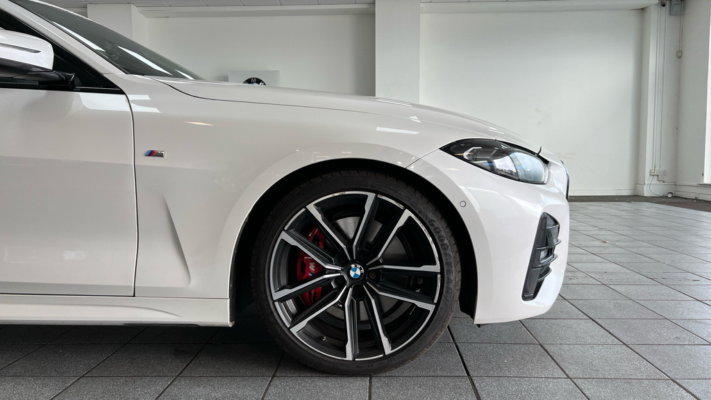 BMW 4 Series M440d Blue #14