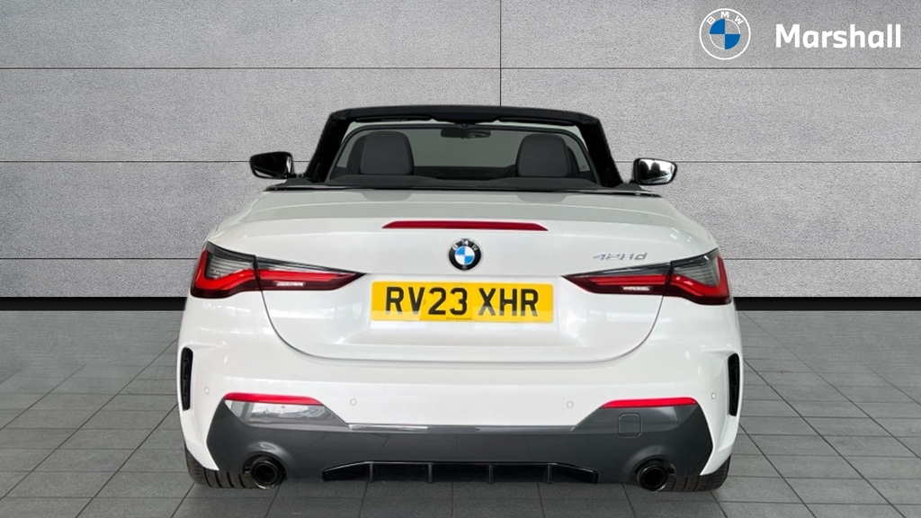 BMW 4 Series M440d Blue #15