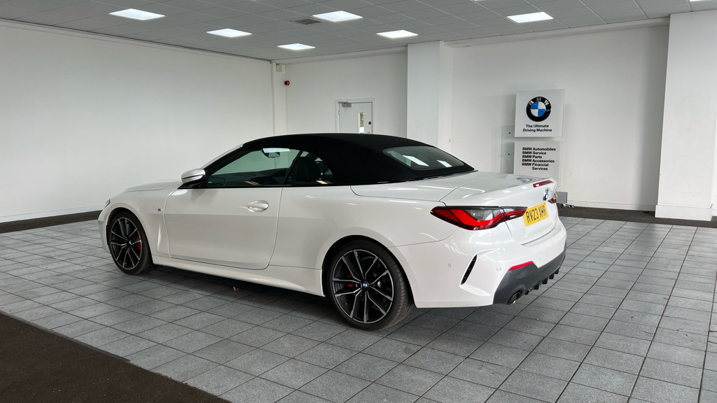 BMW 4 Series M440d Blue #41