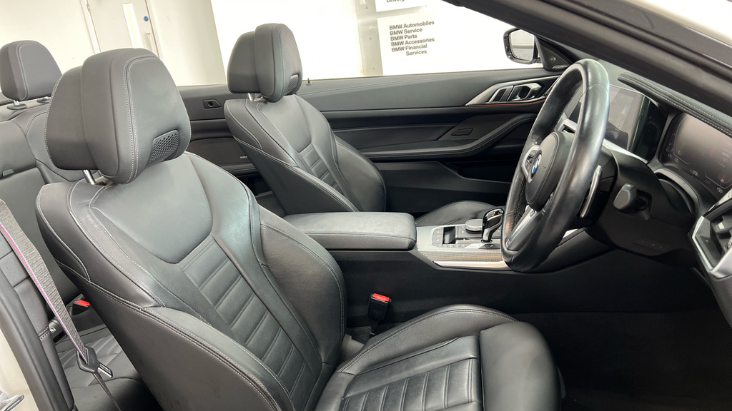 BMW 4 Series M440d Blue #11
