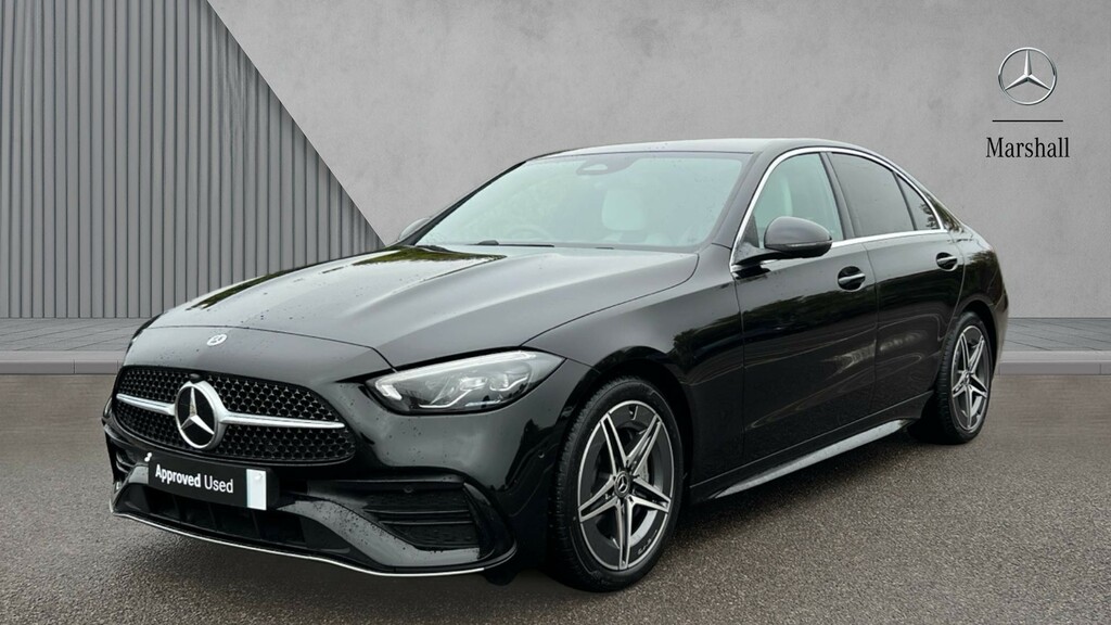 Mercedes-Benz C Class Amg Line Black #8
