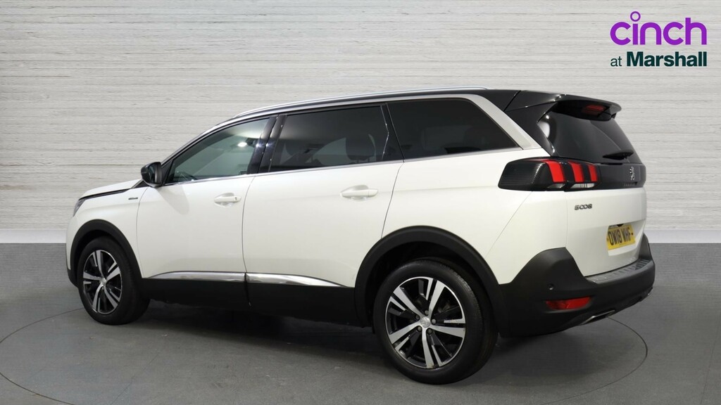 Peugeot 5008 5008 1.6 Thp Gt Line Eat6 White #5
