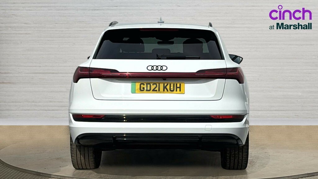 Audi E-tron E-tron 300Kw 55 Quattro 95Kwh Black Edition Au White #4