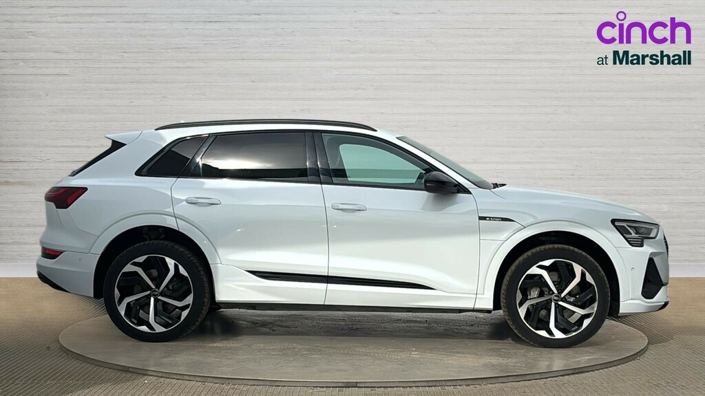 Audi E-tron E-tron 300Kw 55 Quattro 95Kwh Black Edition Au White #2