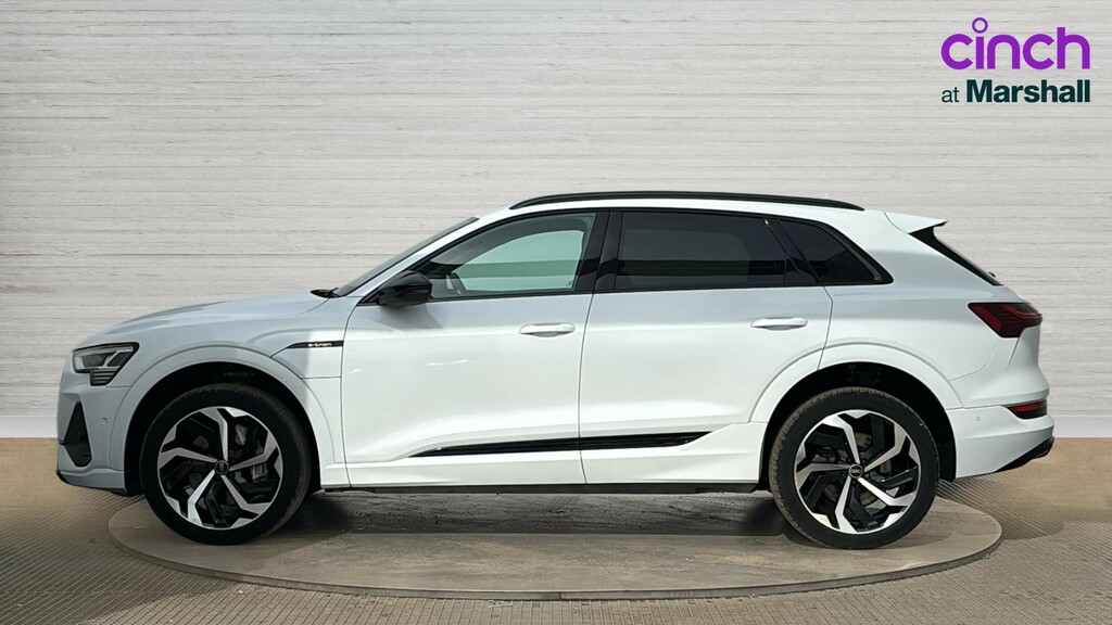 Audi E-tron E-tron 300Kw 55 Quattro 95Kwh Black Edition Au White #6