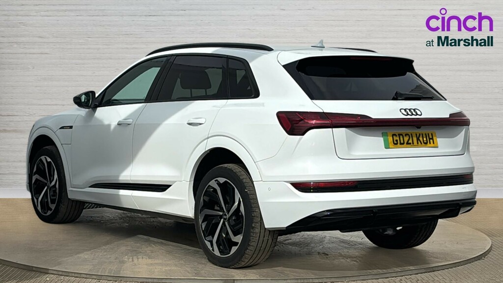 Audi E-tron E-tron 300Kw 55 Quattro 95Kwh Black Edition Au White #5