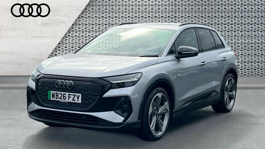 Audi Q4 E Tron 150Kw 40 63Kwh Black Edition Tech Pack Grey #7
