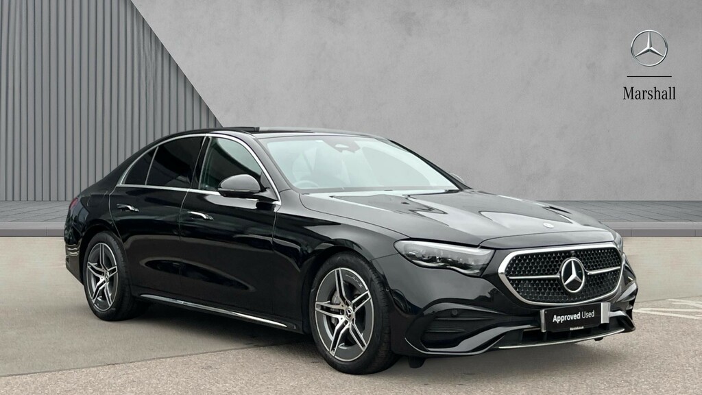 Mercedes-Benz E Class E Class E220d Amg Line Advanced 9G-tronic Black