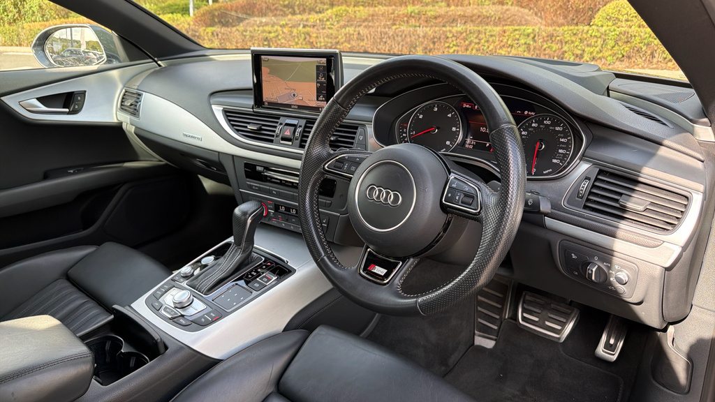 Audi A7 3.0 Tdi V6 Se Executive Sportback S Tronic Quattro Blue #6