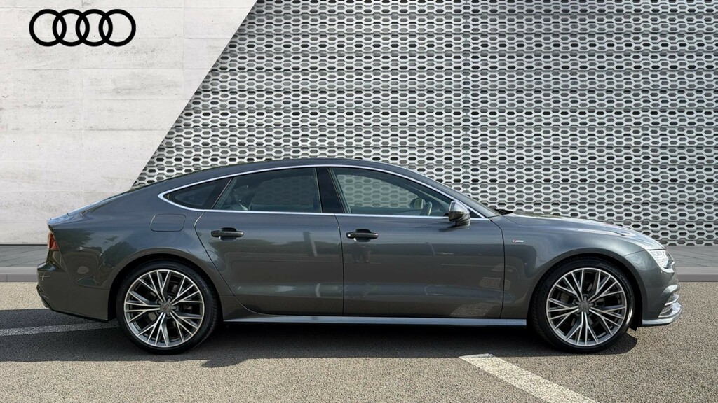 Audi A7 3.0 Tdi V6 Se Executive Sportback S Tronic Quattro Blue #4