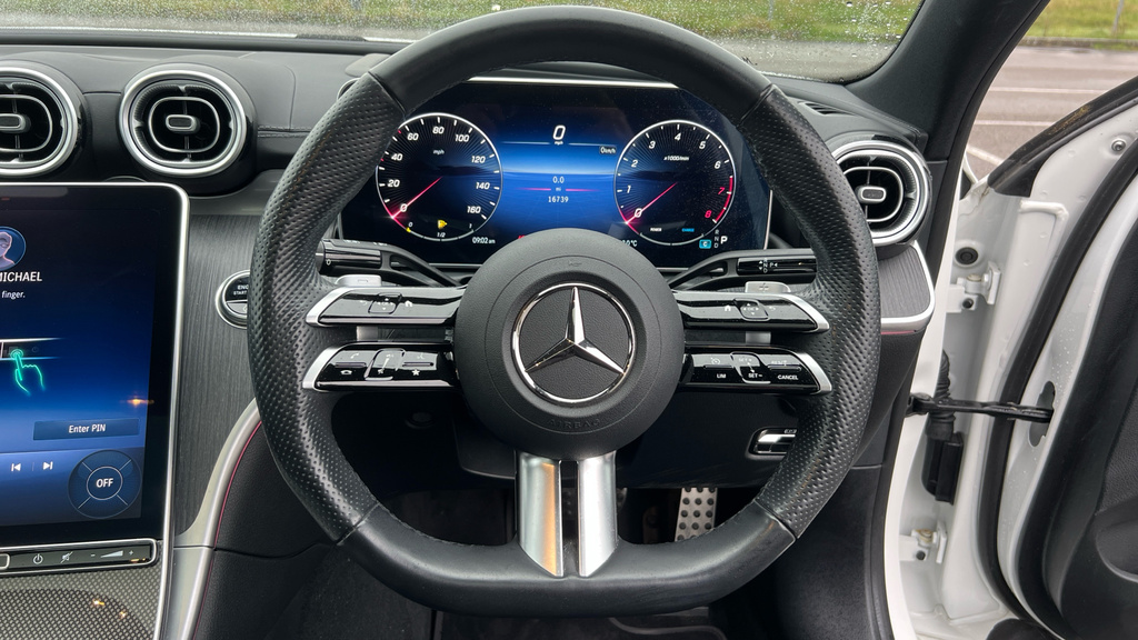 Mercedes-Benz C Class Amg Line Edition Premium Blue #12
