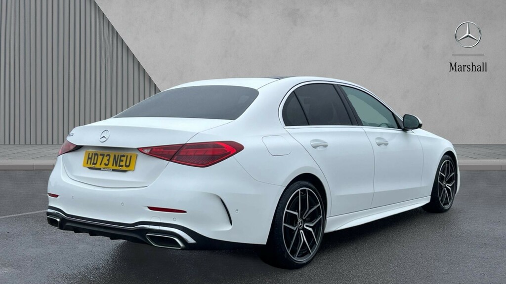 Mercedes-Benz C Class Amg Line Edition Premium Blue #9