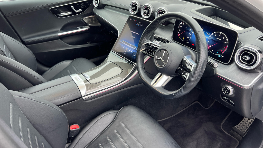 Mercedes-Benz C Class Amg Line Edition Premium Blue #3