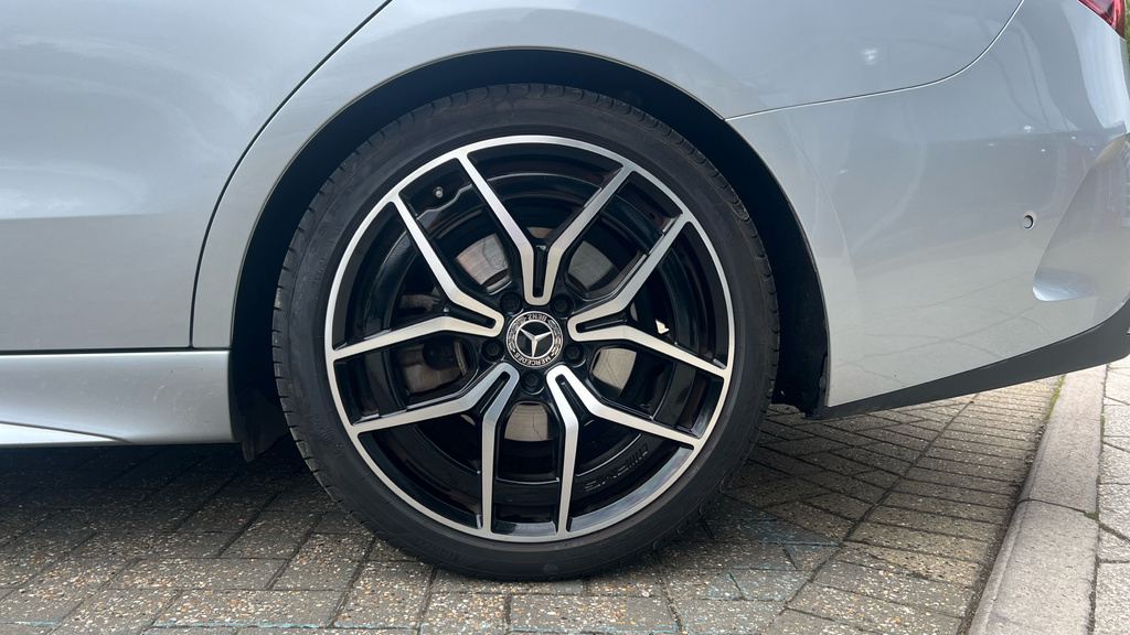 Mercedes-Benz C Class Amg Line Silver #25