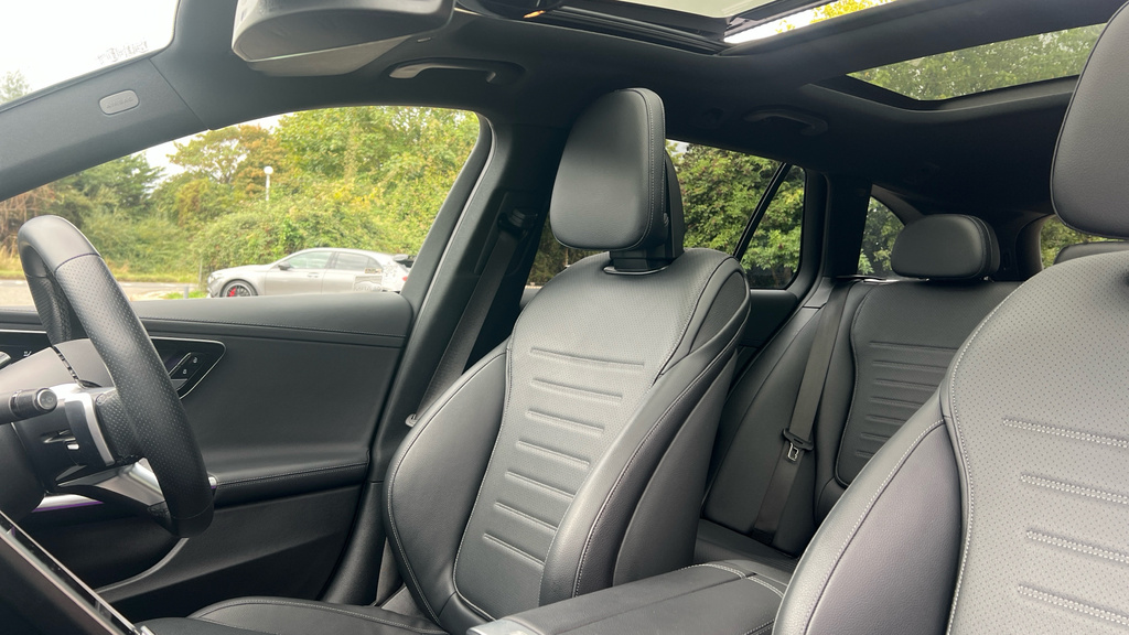 Mercedes-Benz C Class Amg Line Silver #13