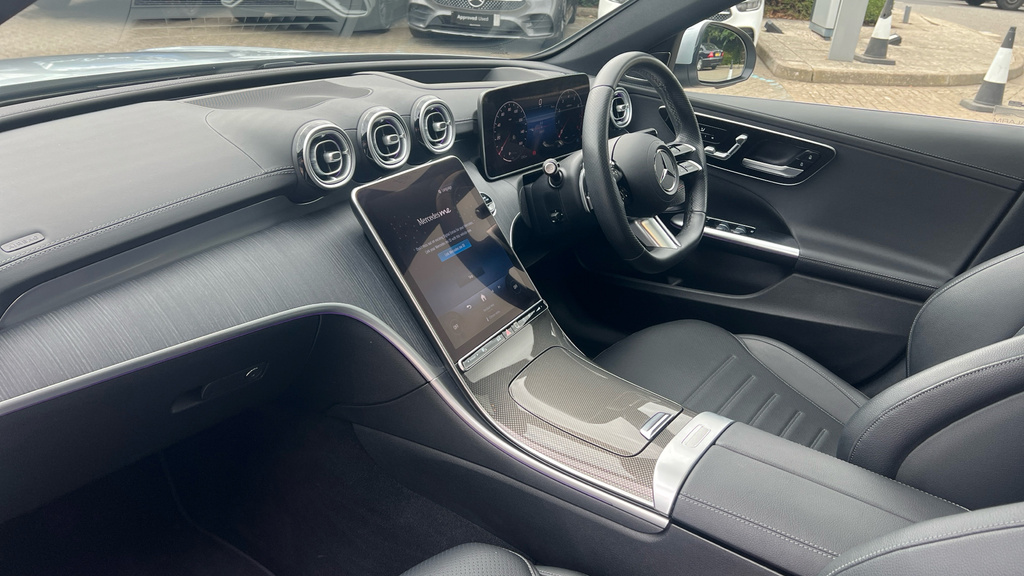 Mercedes-Benz C Class Amg Line Silver #10