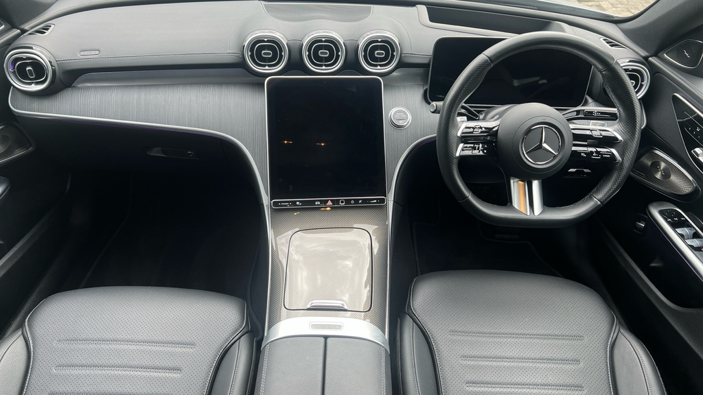 Mercedes-Benz C Class Amg Line Silver #22